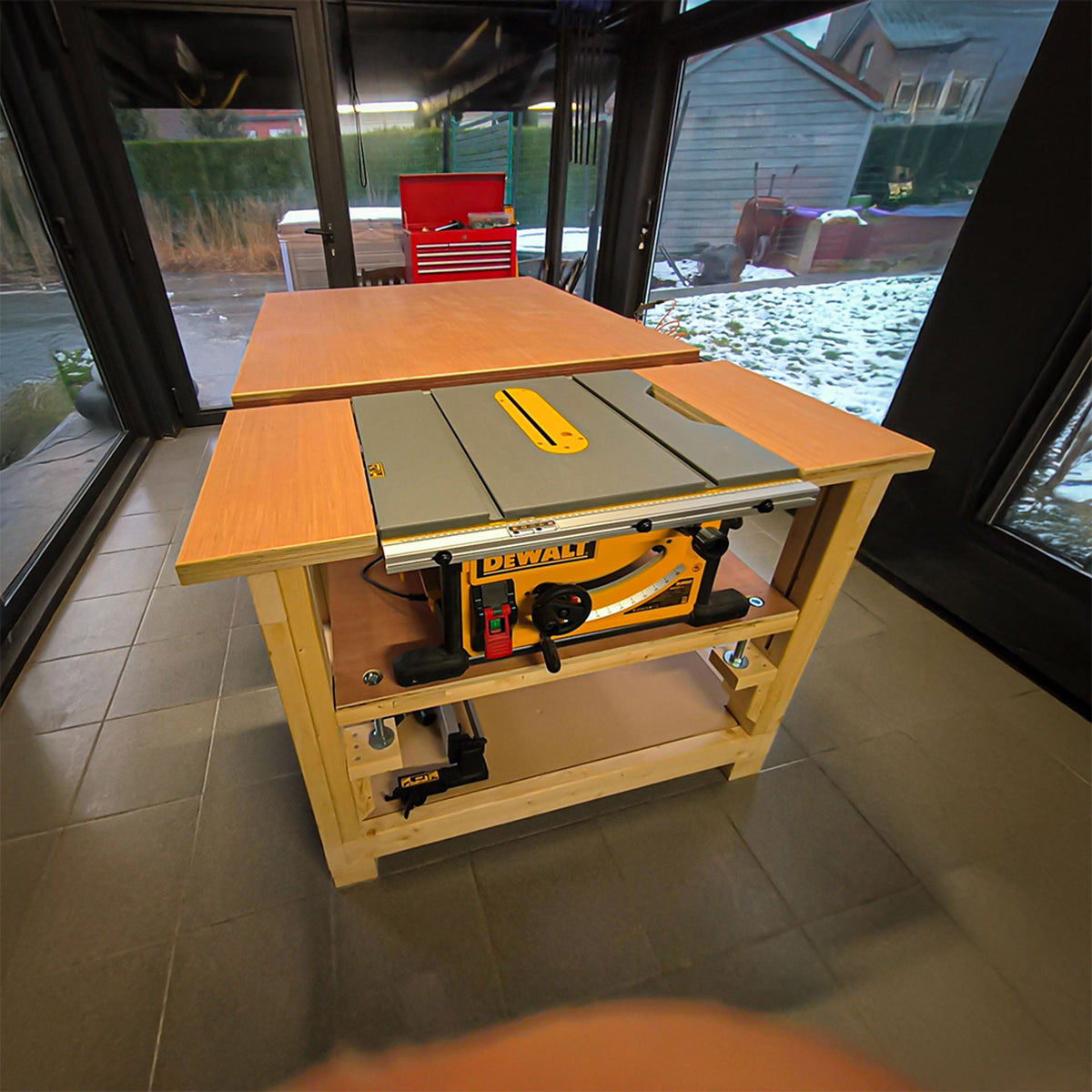 Dries’s Workbench — West Flanders, Belgium