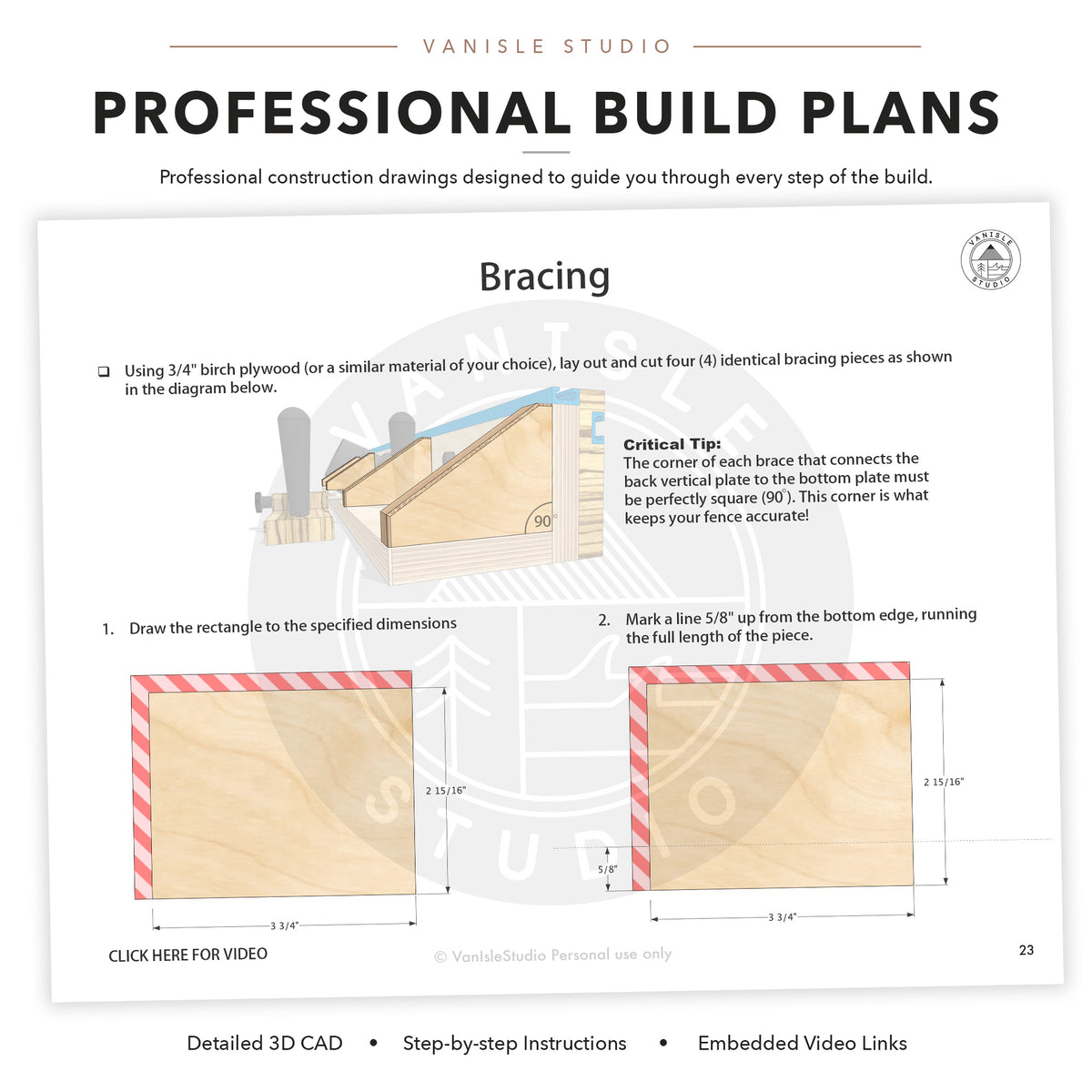 Router Table Fence Plans with Micro Adjust