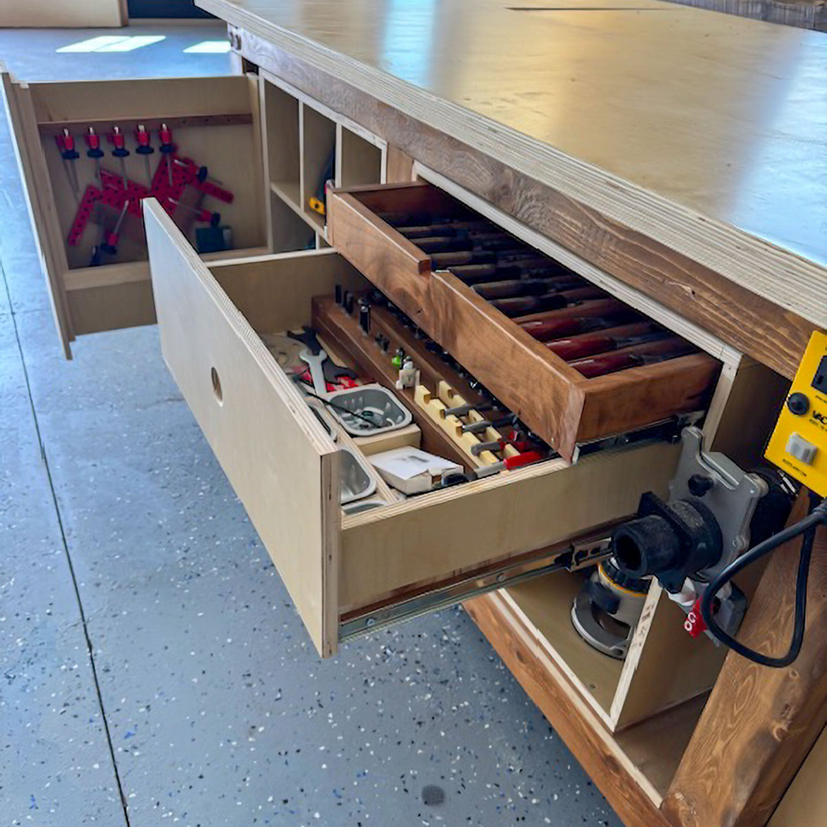 Andrew & Jen’s Workbench — British Columbia, Canada